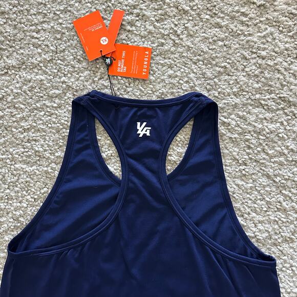 Men's YoungLA , #336 Flex Fit Stringer, XL, NWT, Navy - Picture 4 of 6